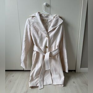 Michael Kors Cream Trench Coat